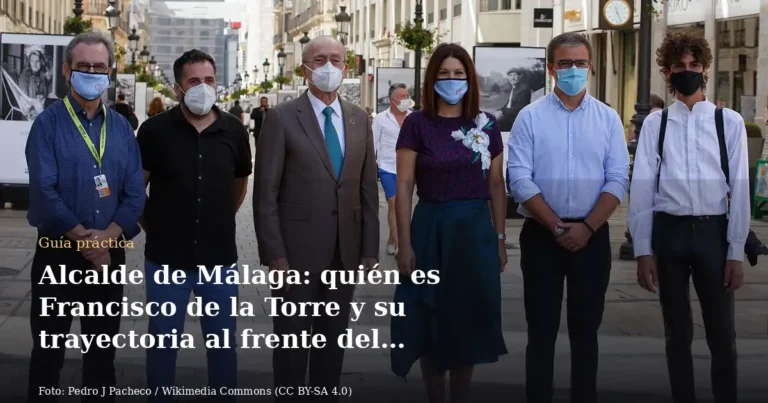 Alcalde de Málaga: quién es Francisco de la Torre y su trayectoria al frente del Ayuntamiento