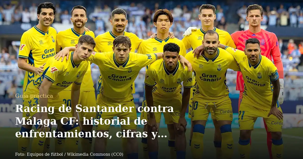 Racing de Santander contra Málaga CF: historial de enfrentamientos, cifras y protagonistas