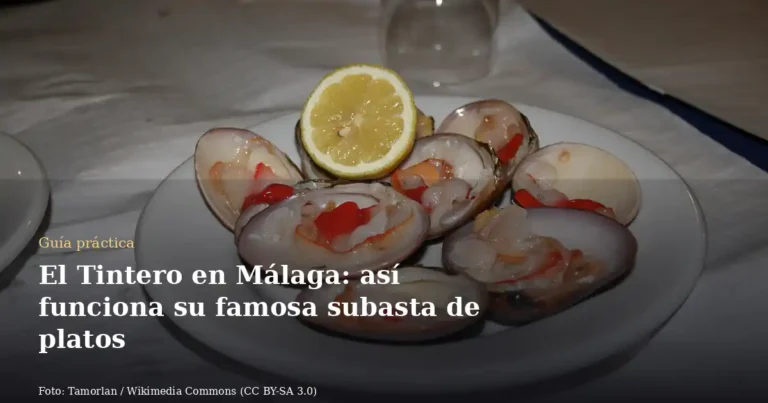El Tintero en Málaga: así funciona su famosa subasta de platos