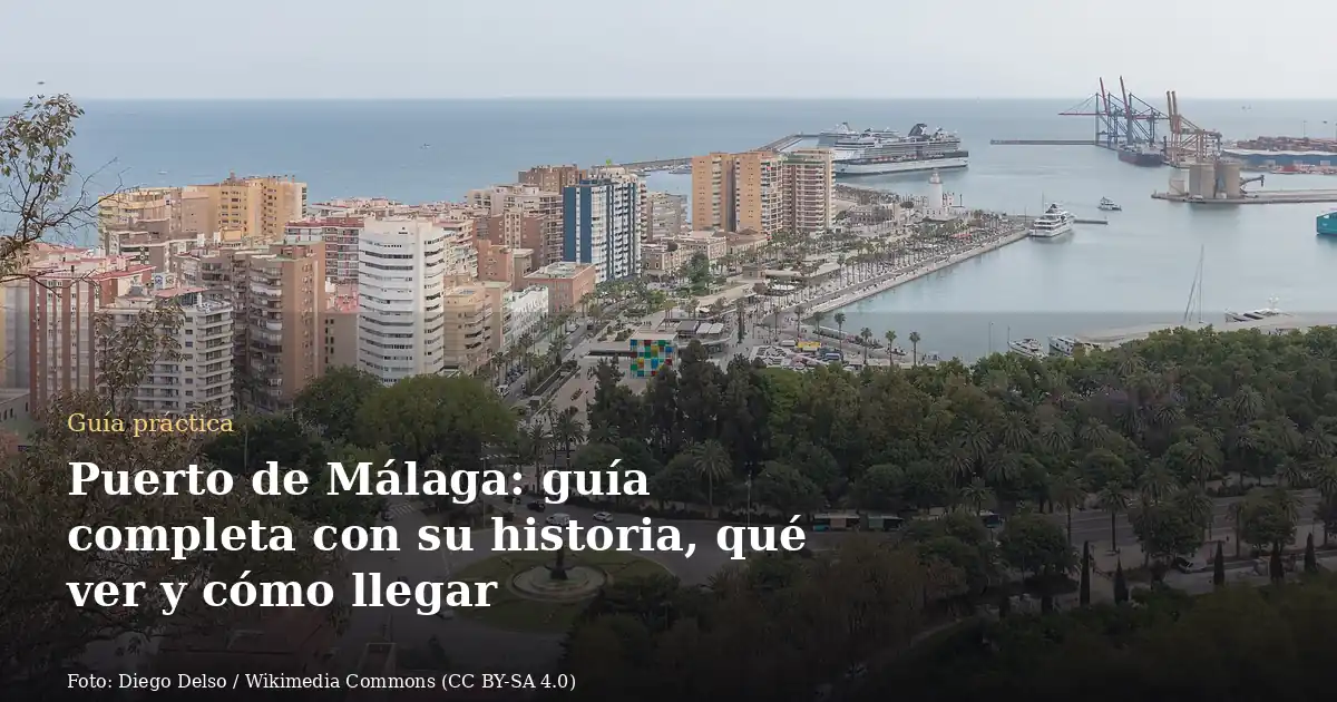 Puerto de Málaga: guía completa con su historia, qué ver y cómo llegar